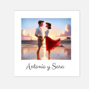 Album Cuadrado Estilo Animado